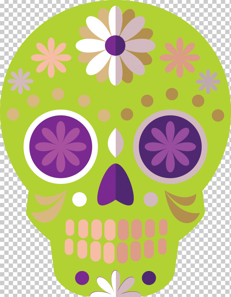 Skull Mexico Sugar Skull Traditional Skull PNG, Clipart, Christmas Day ...