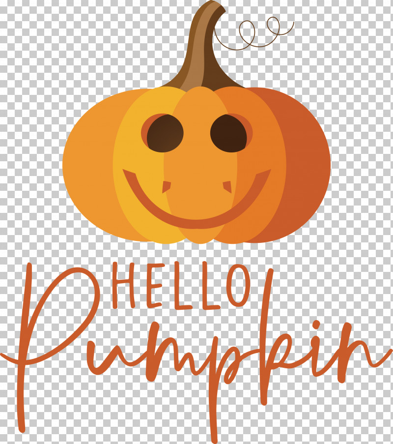 HELLO PUMPKIN Autumn Harvest PNG, Clipart, Autumn, Cartoon, Fruit, Geometry, Happiness Free PNG Download