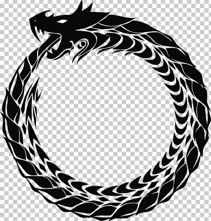 Ouroboros Symbol Drawing Serpent PNG, Clipart, Alchemy, Black And White, Circle, Dragon, Drawing Free PNG Download