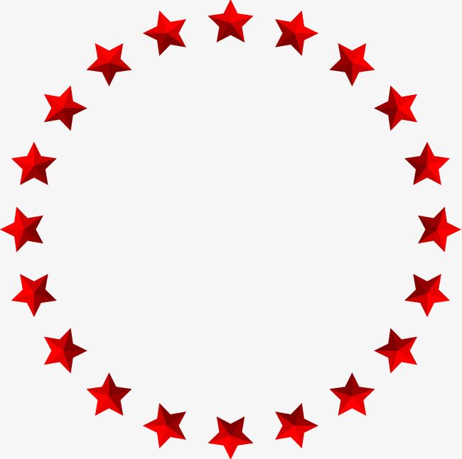 Red Simplified Star Circle PNG, Clipart, Award, Backgrounds, Border, Border Texture, Celebration Free PNG Download
