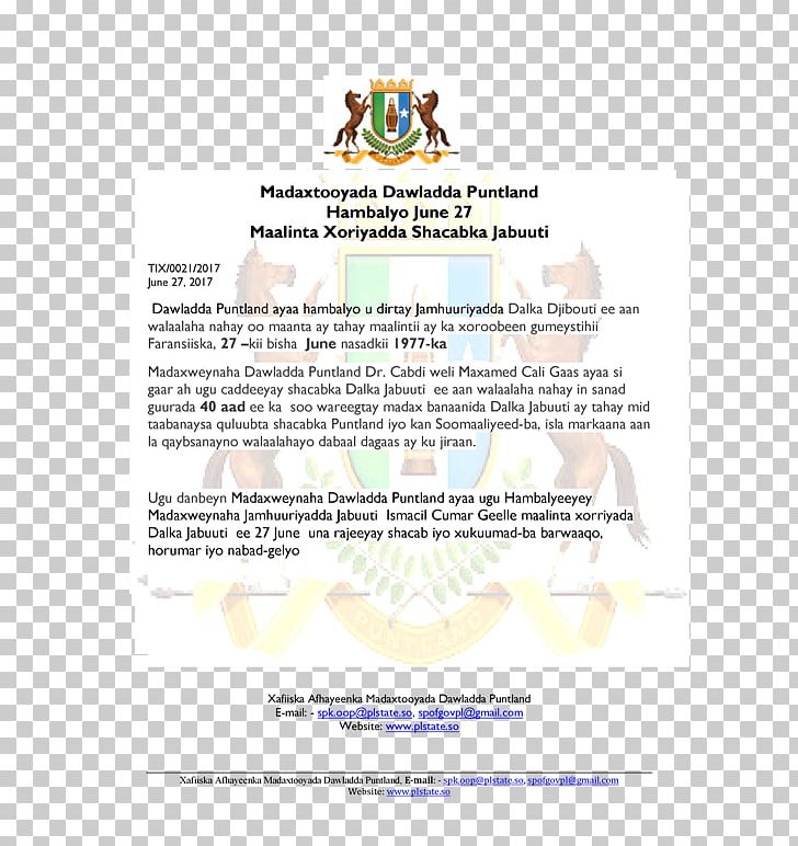 Tukaraq Garoowe Las Anod Hargeisa President PNG, Clipart, Area, Diagram, Document, Garoowe, Government Of Puntland Free PNG Download