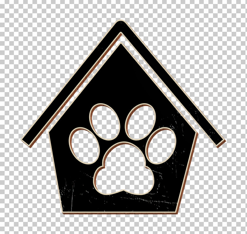 Pet Hotel Icon Dog Icon Dog Pawprint In A House Icon PNG, Clipart, Animal Shelter, Animals Icon, Cat, Dog, Dog Grooming Free PNG Download
