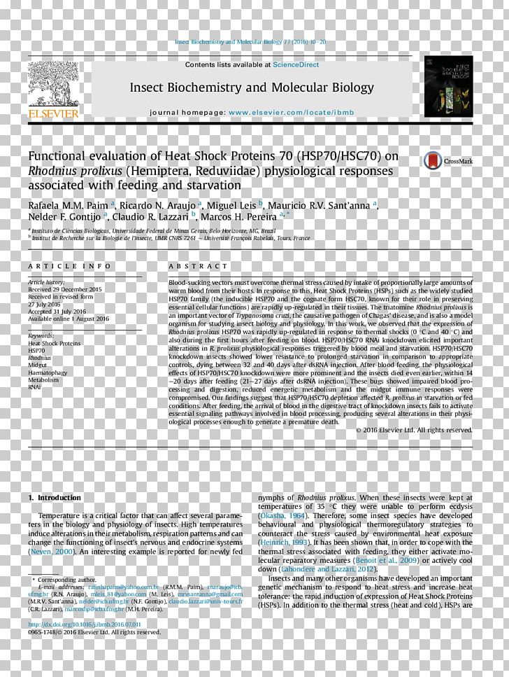 Elsevier Scientific Journal Biochimie ScienceDirect Research PNG, Clipart, Academic Journal, Area, Article, Document, Elsevier Free PNG Download