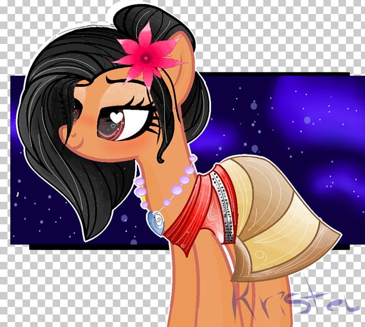 Pony Black Hair Cartoon PNG, Clipart, Anime, Art, Artist, Black Hair, Brown Hair Free PNG Download