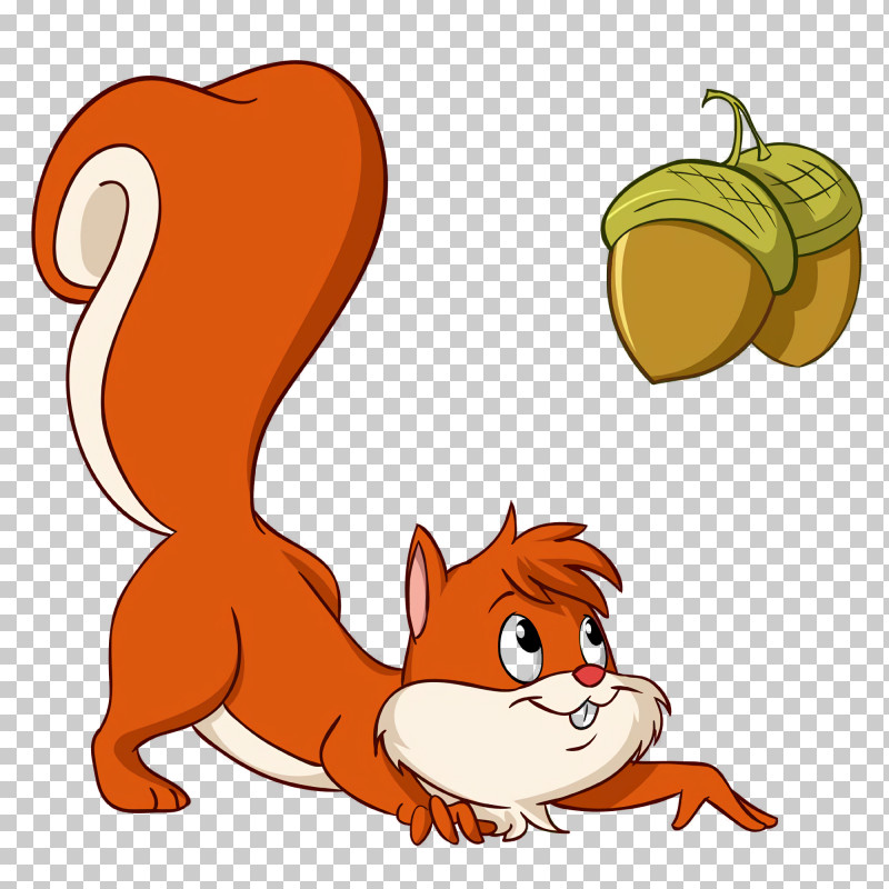 Squirrel Acorns PNG, Clipart, Acorns, Cartoon, Plant, Red Fox, Squirrel Free PNG Download