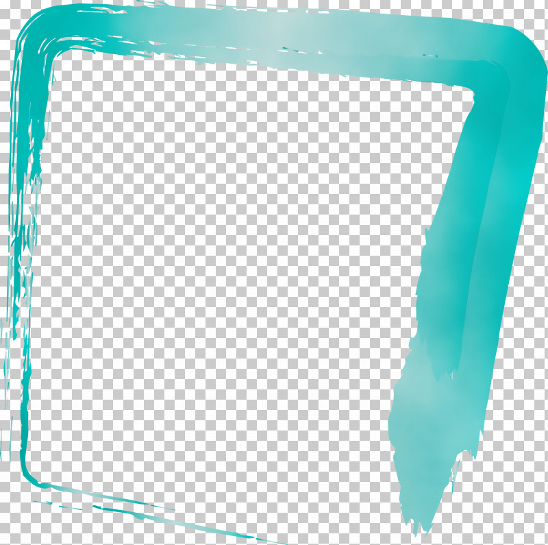 Aqua Turquoise Teal Rectangle Turquoise PNG, Clipart, Aqua, Brush Frame, Frame, Paint, Rectangle Free PNG Download