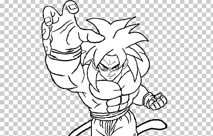 Goku Vegeta Gohan Dragon Ball Online Super Saiyan PNG, Clipart, Arm, Artwork, Black, Black And White, Cartoon Free PNG Download