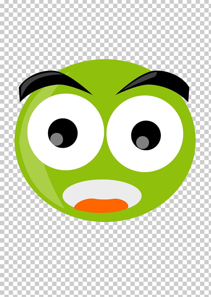 Smiley Green Face PNG, Clipart, Amphibian, Beak, Cartoon, Computer Icons, Drawing Free PNG Download
