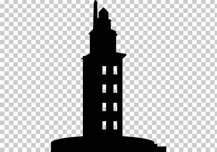 Tower Of Hercules Computer Icons PNG, Clipart, Black And White, Computer Icons, Encapsulated Postscript, Galicia, Hercules Free PNG Download