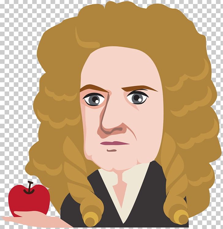 Isaac Newton Cartoon Picture