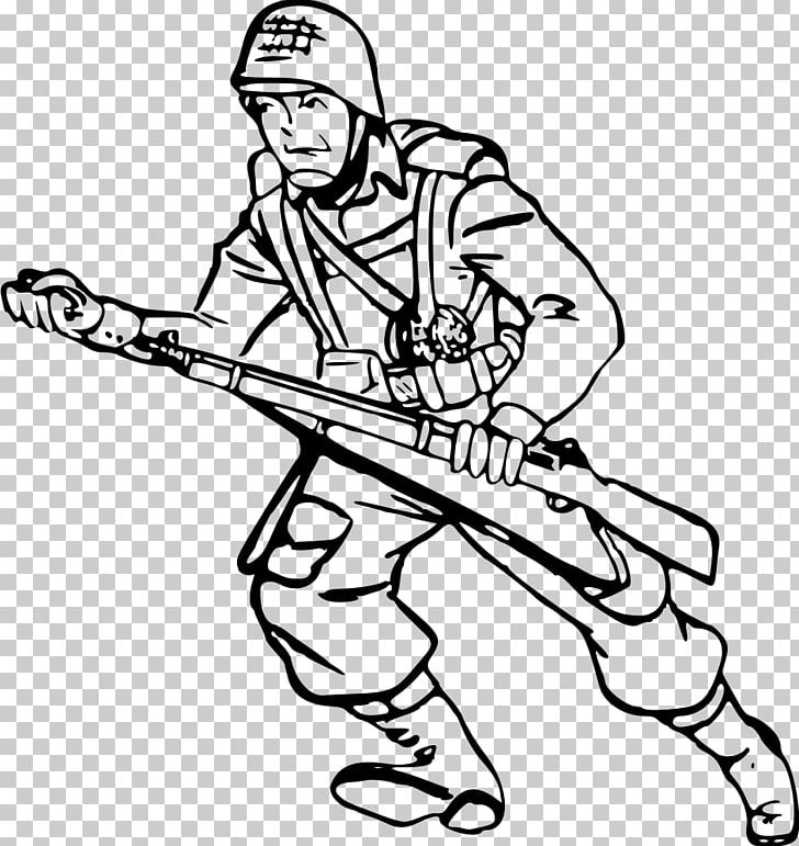 Line Art Soldier Drawing PNG, Clipart, Angle, Arm, Art, Black, Black And White Free PNG Download