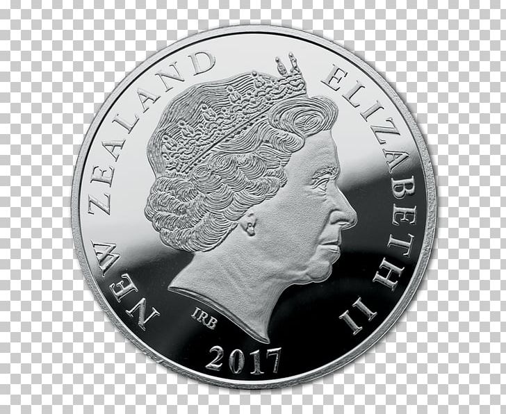 Silver Coin New Zealand Silver Coin Proof Coinage PNG, Clipart, 2017, Black And White, Coin, Currency, Dollar Coin Free PNG Download
