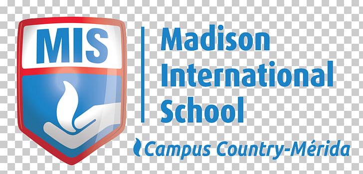 Madison International School Campus Country-Mérida Logo PNG, Clipart, Area, Banner, Blue, Brand, Campus Free PNG Download