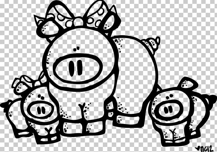 Pig Coloring Book PNG, Clipart, Animals, Black And White, Carnivoran, Cartoon, Chicken Chop Free PNG Download