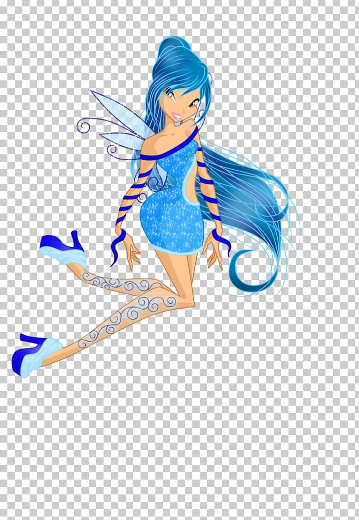 Drawing Mythix Sirenix Fairy Winx Club PNG, Clipart, Anime, Art, Blue, Com, Costume Design Free PNG Download
