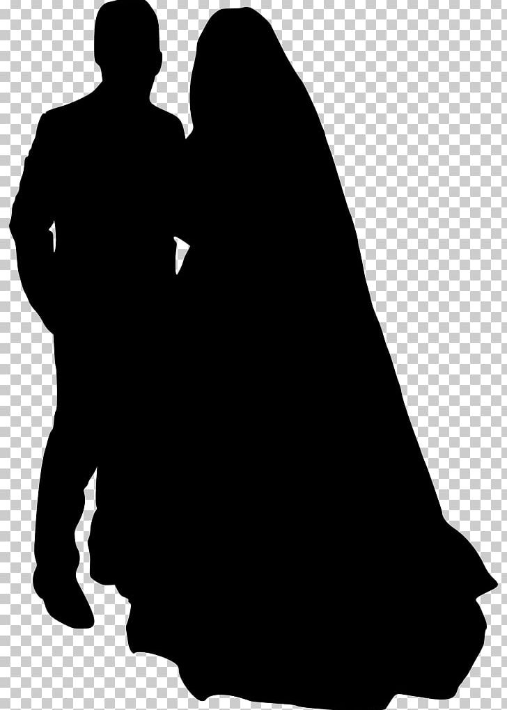 Silhouette Bridegroom PNG, Clipart, Animals, Black, Black And White, Bride, Bridegroom Free PNG Download