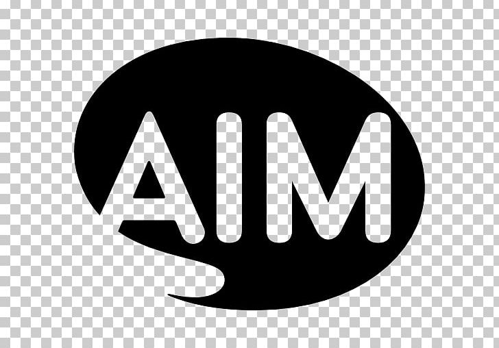 AIM Instant Messaging AOL Yahoo! Messenger Messaging Apps PNG, Clipart, Aim, Aol Mail, Area, Black And White, Brand Free PNG Download