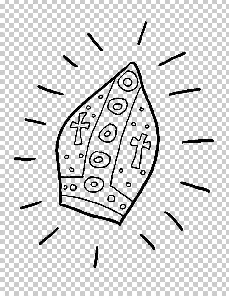 Pope Drawing Mitre Coloring Book Bishop PNG, Clipart, Angle, Area, Bishop, Black And White, Coloring Book Free PNG Download