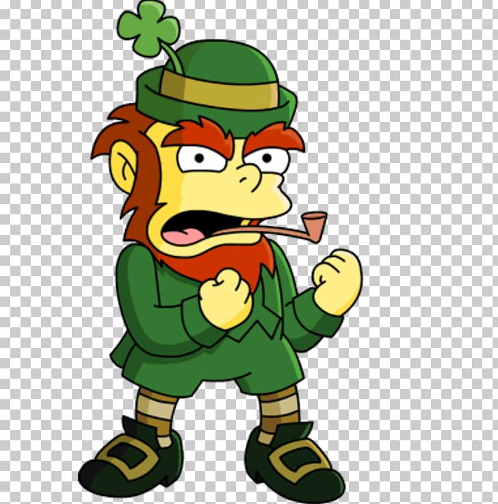 The Simpsons: Tapped Out Homer Simpson T-shirt Leprechaun Saint Patrick's Day PNG, Clipart, Art, Artwork, Christmas, Clothing, Fictional Character Free PNG Download