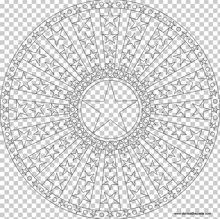 Mandala Ausmalbild Coloring Book Drawing PNG, Clipart, Adult, Area, Ausmalbild, Black And White, Book Free PNG Download