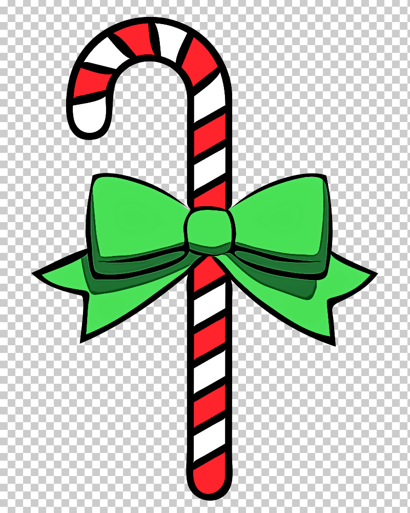 Candy Cane PNG, Clipart, Candy Cane, Christmas, Green, Ribbon, Symbol Free PNG Download