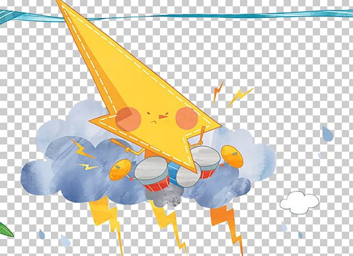 Cartoon Lightning Thunder Animation Poster PNG, Clipart, Air Travel, Anthropomorphic, Art, Blue Lightning, Cartoon Lightning Free PNG Download