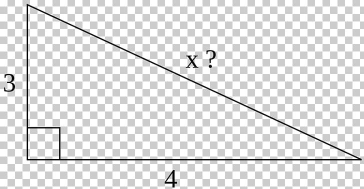 Right Triangle Pythagorean Theorem Right Angle PNG, Clipart, Angle, Black, Black And White, Circle, Diagram Free PNG Download