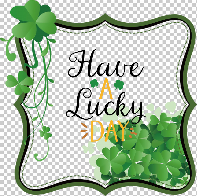 Lucky Day Saint Patrick Patricks Day PNG, Clipart, Clover, Drawing, Fourleaf Clover, Holiday, Ireland Free PNG Download