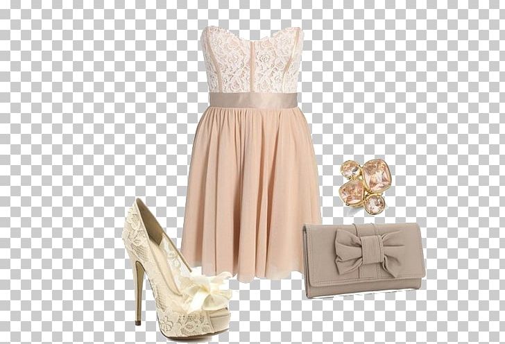 Wedding Dress Pink Clothing Cocktail Dress PNG, Clipart, Bags, Beige, Fashion, Gift Ribbon, Highheeled Free PNG Download