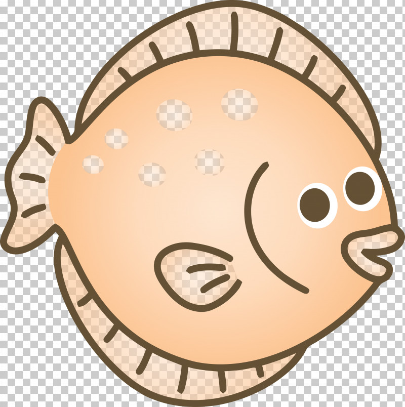 Cartoon Head Cheek Snout Smile PNG, Clipart, Cartoon, Cartoon Flounder, Cheek, Fawn, Fish Free PNG Download