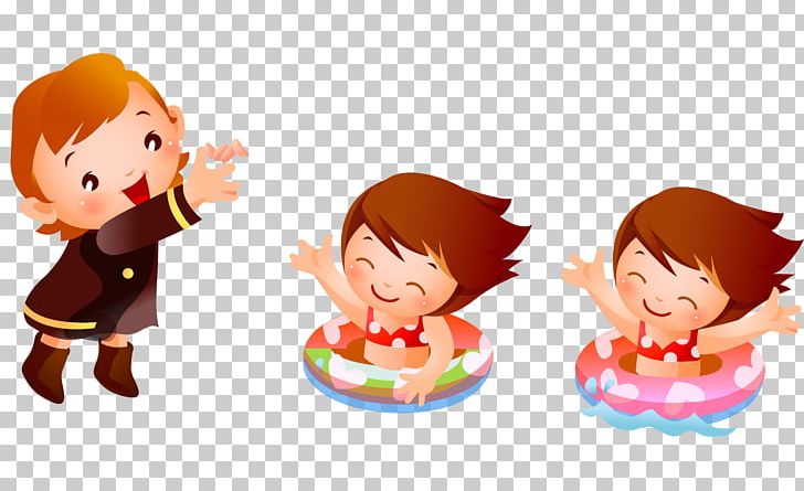 Child Swimming Cartoon PNG, Clipart, Boy, Children, Children Frame, Childrens Clothing, Childrens Day Free PNG Download