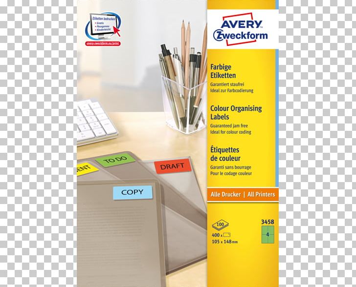 Paper Label Avery Zweckform Avery Dennison PNG, Clipart, Adhesive, Advertising, Avery Dennison, Avery Zweckform, Box Free PNG Download