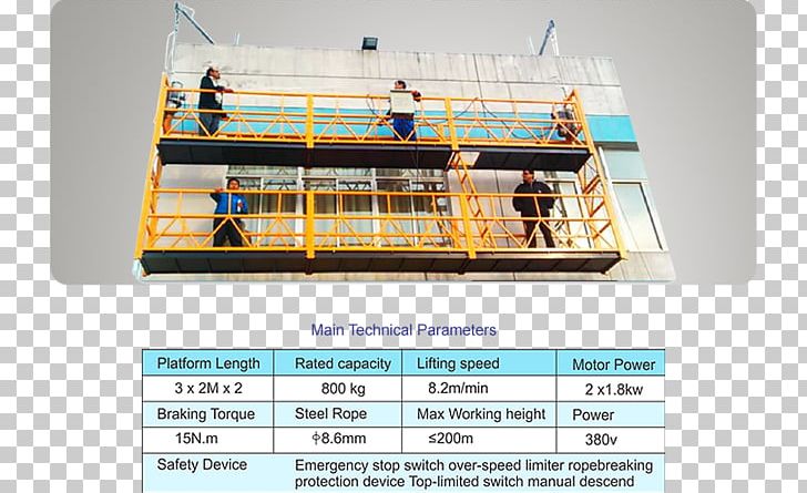 SKYRISE CRADLE ASSOCIATES Deck Building Elevator PNG, Clipart, Aerial Work Platform, Building, Company, Deck, Double Deck Free PNG Download