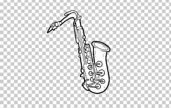 Tenor Saxophone Drawing Alto Saxophone PNG, Clipart, Baritone Saxophone, Bass, Bass Saxophone, Black And White, Body Jewelry Free PNG Download