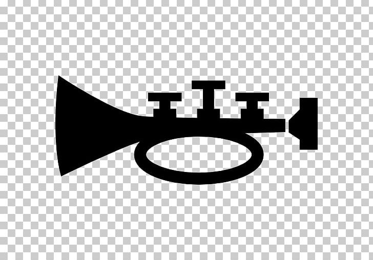 Trumpet Musical Instruments Silhouette PNG, Clipart, Acoustic Guitar, Angle, Black And White, Brand, Download Free PNG Download