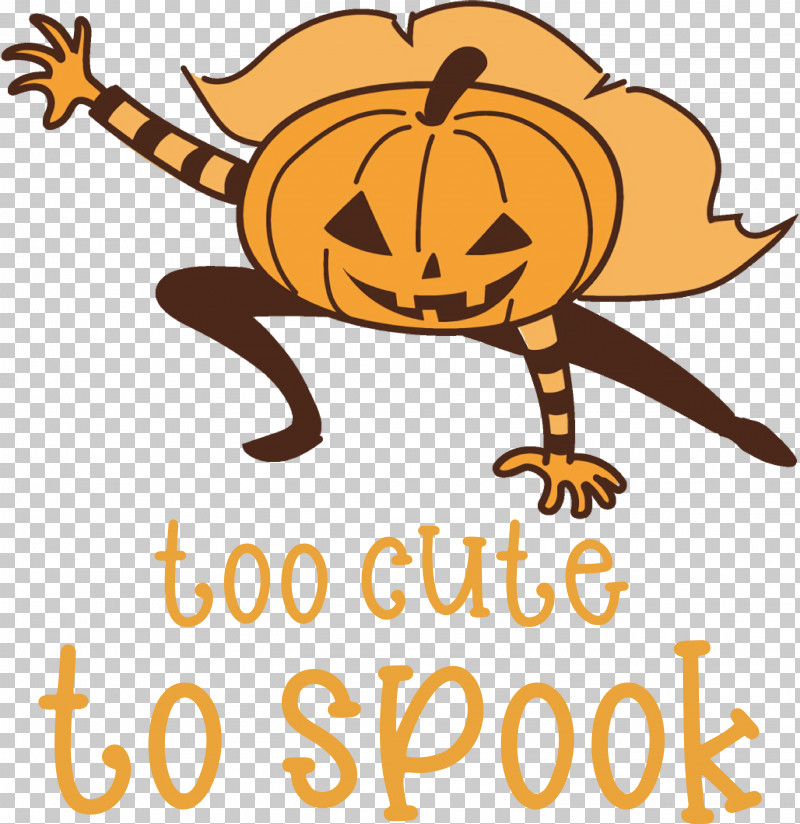 Halloween Too Cute To Spook Spook PNG, Clipart, Cartoon, Cover Art, Halloween, Logo, Spook Free PNG Download