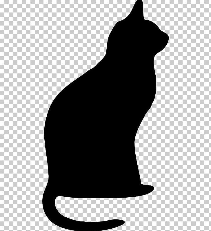 Snowshoe Cat Silhouette PNG, Clipart, Art, Black, Black And White, Black Cat, Carnivoran Free PNG Download
