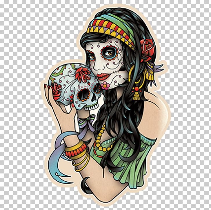 Calavera Pin-up Girl Day Of The Dead Skull Mexican Cuisine PNG, Clipart, Art, Calavera, Chicano Art Movement, Day Of The Dead, Drawing Free PNG Download