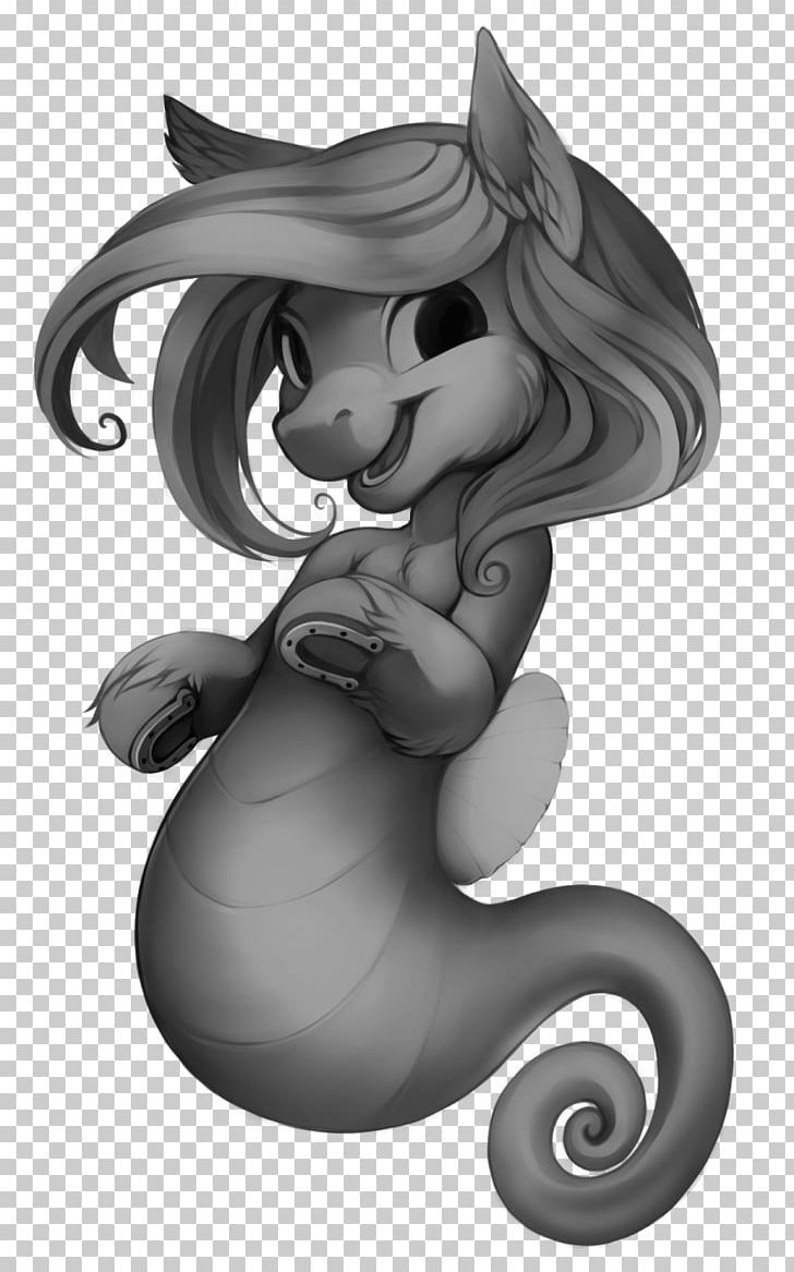 Water Horse Mermaid Stallion Tail PNG, Clipart, Art, Black And White, Carnivoran, Cat, Costume Free PNG Download