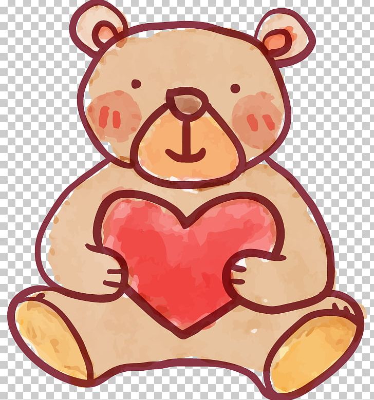 Love Animals Heart PNG, Clipart, Adobe Illustrator, Animals, Artworks, Bears, Bear Vector Free PNG Download
