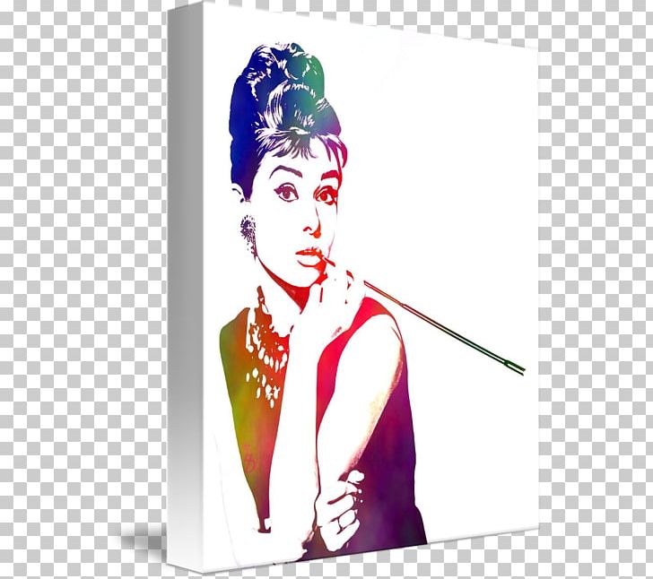 Audrey Hepburn Breakfast At Tiffany's Canvas Print Poster PNG, Clipart,  Free PNG Download