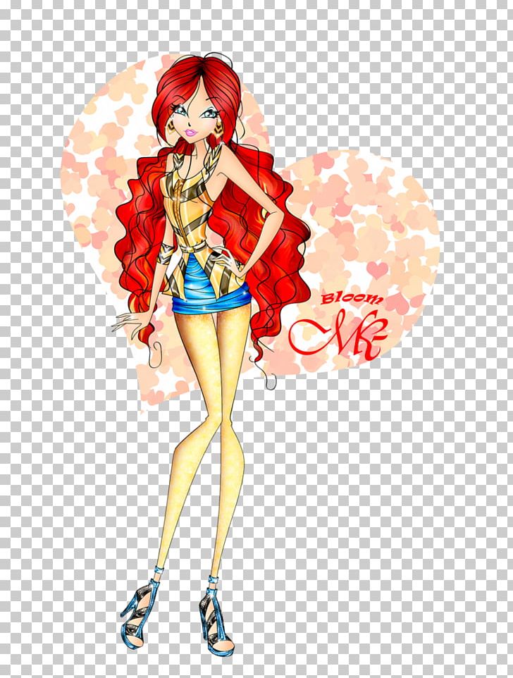 Bloom Flora Musa Tecna Winx Club PNG, Clipart, Anime, Bloom, Fashion Design, Fashion Illustration, Fictional Character Free PNG Download