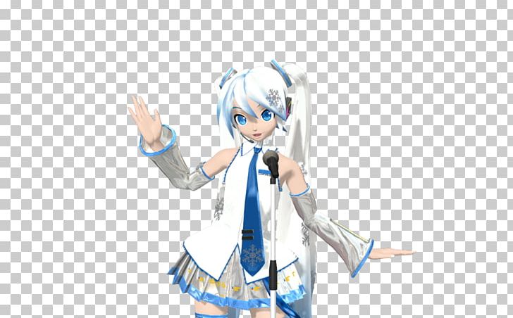 MikuMikuDance Hatsune Miku Character YouTube 雪未來 PNG, Clipart, Action Figure, Anime, Art, Cartoon, Character Free PNG Download