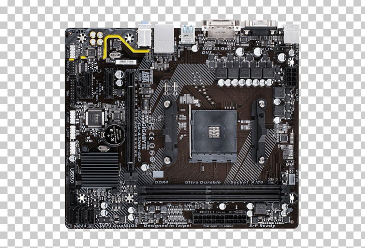 Socket AM4 Motherboard MicroATX DDR4 SDRAM Gigabyte Technology PNG, Clipart, Advanced Micro Devices, Asrock A320m Motherboard A320mdgs, Central Processing Unit, Computer Hardware, Electronic Device Free PNG Download