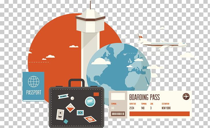 Travel Pack Flat Design Vacation PNG, Clipart, Aircraft, Airline, Airline Ticket, Air Tickets, Baggage Free PNG Download