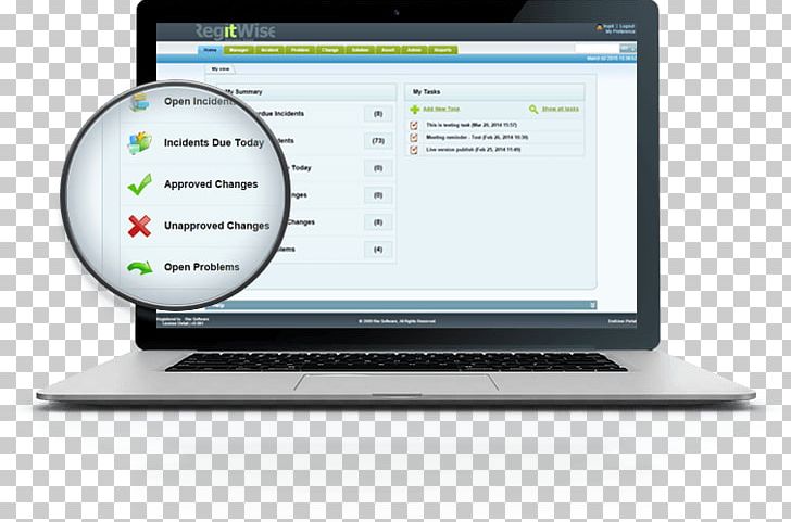 Incident Management Computer Software Change Management Problem Management PNG, Clipart, Brand, Business Process, Computer, Computer Software, Display Device Free PNG Download