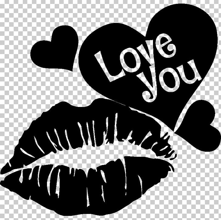 Lip Kiss Decal PNG, Clipart, Abziehtattoo, Art, Artwork, Black And White, Decal Free PNG Download
