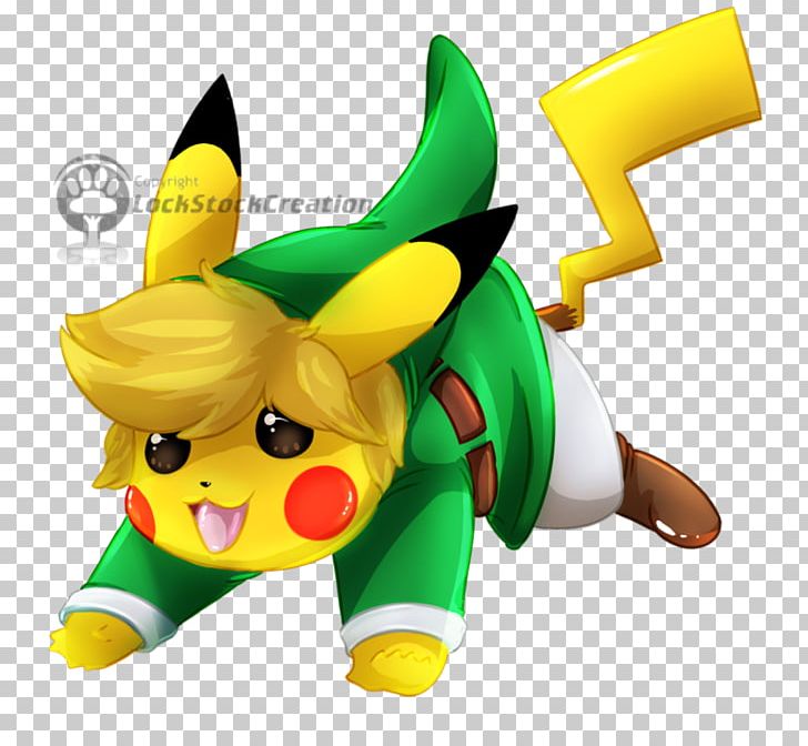 Pikachu Pokémon Trozei! Super Smash Bros. Brawl Link PNG, Clipart, Animal Figure, Art, Cartoon, Figurine, Gaming Free PNG Download