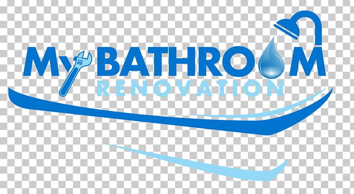 Renovation Bathroom Logo Graphic Design PNG, Clipart, Area, Bathroom, Blue, Brand, Business Free PNG Download