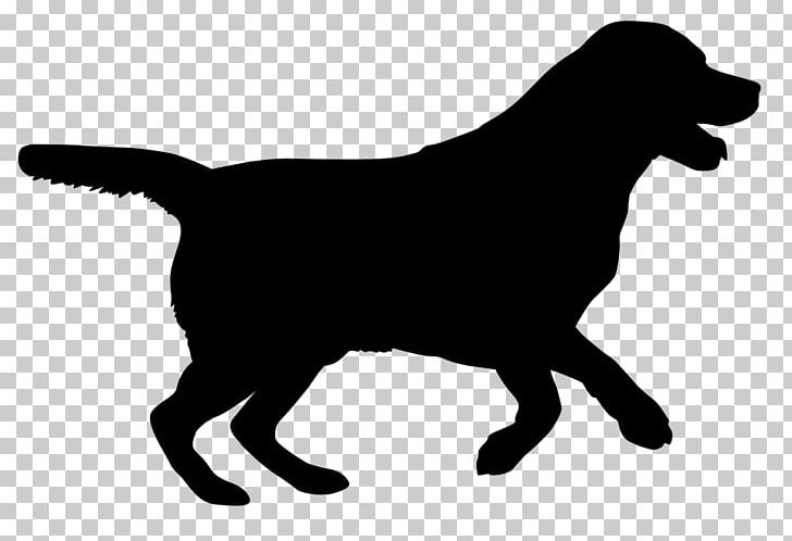 Labrador Retriever Puppy Silhouette Dog Breed Cat PNG, Clipart, Animal, Animals, Animaux, Black, Black And White Free PNG Download